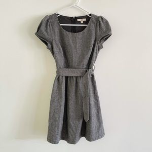 Size S YA Los Angeles Gray Puff Sleeve Dress